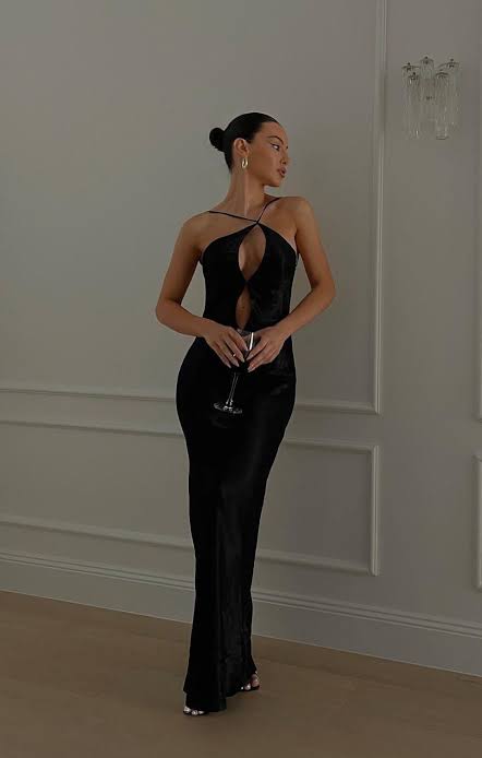 Meshki Lucia Cut Out Maxi Dress